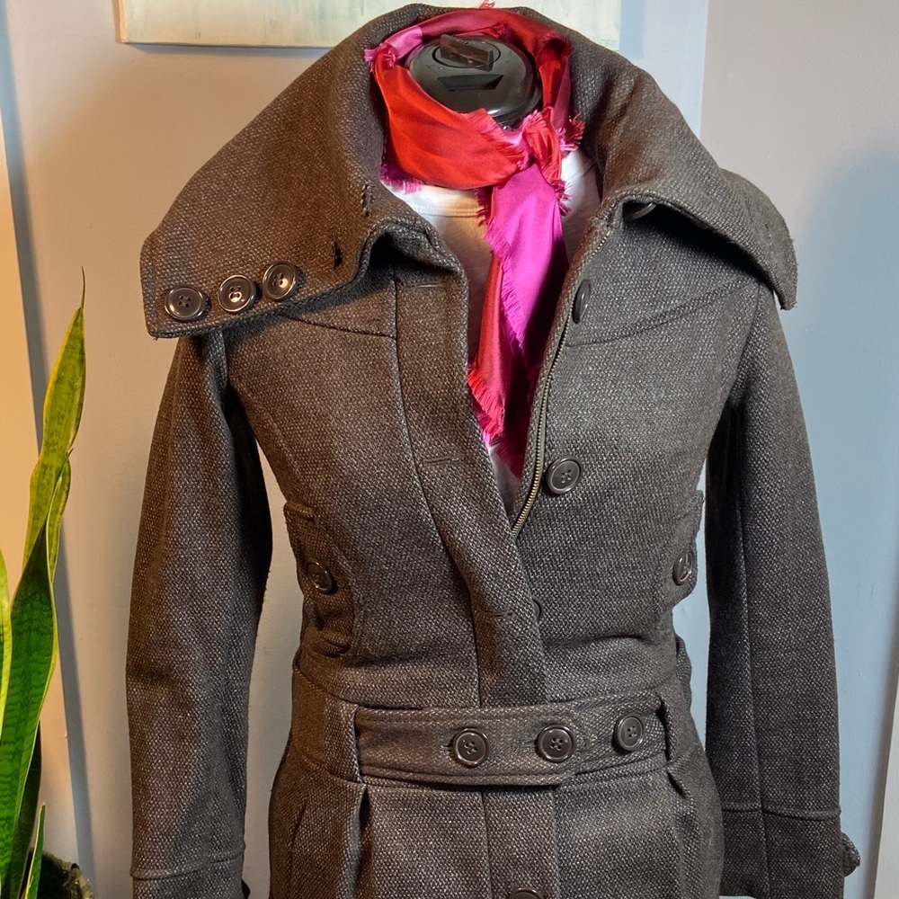 Divided Wool Coat
